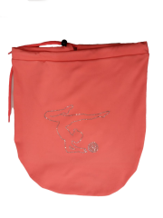 Gymo Sports Ritmik Figürlü Top Kılıfı Fosforlu Pembe