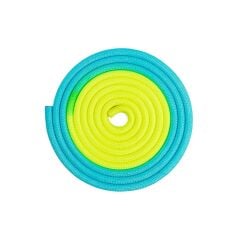 Gymo Sports Pro Series Cimnastik İpi Mavi&Fosforlu Sarı