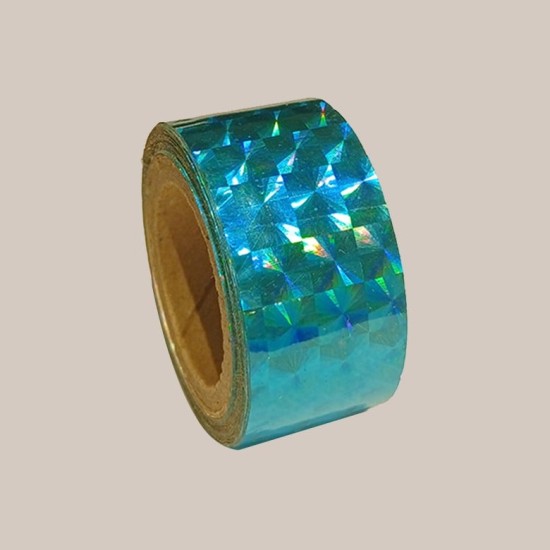 Gymo Prismatic Squares Çember Bandı Gök Mavisi