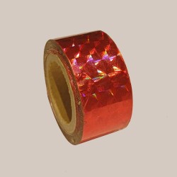 Gymo Prismatic Squares Çember Bandı Kırmızı