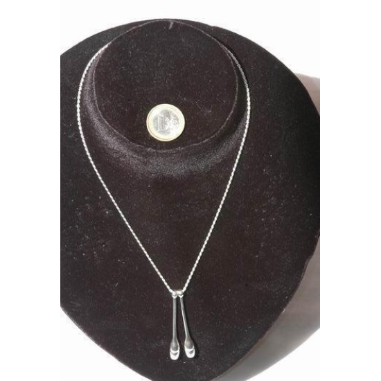 Gümüş Kolye Labut Temalı