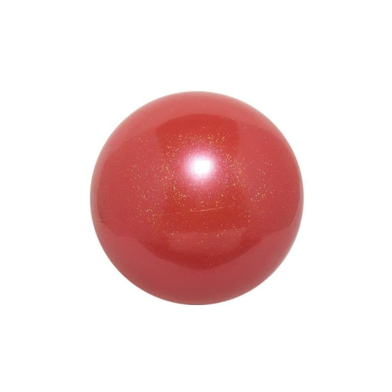 Gymo Cimnastik Topu 16cm Simli Kırmızı