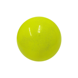 Gymo Cimnastik Topu 16cm Simli Sarı
