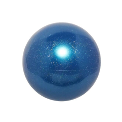 Gymo Cimnastik Topu 18cm Simli Mavi