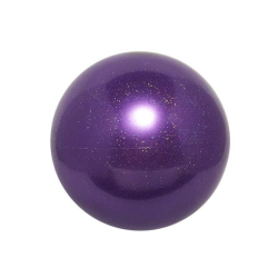 Gymo Cimnastik Topu 18cm Simli Mor