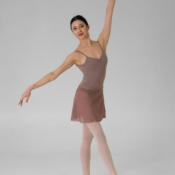 Gymo Dancewear Bale Eteği Lily Coffee