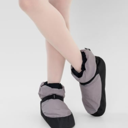 Gymo Dancewear Short-Cut Warm Up Bootie Dark Gray
