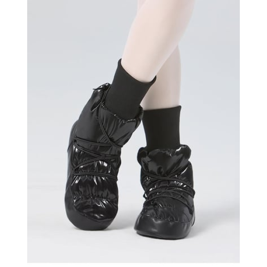 Gymo Dancewear Warm Up Bootie Moon Black