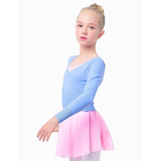 Gymo Dancewear Warm Up Üst Astra Junior Mavi