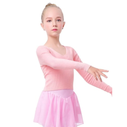 Gymo Dancewear Warm Up Üst Astra Junior Pembe