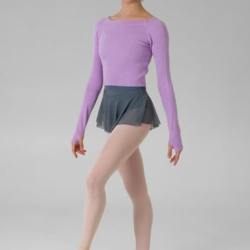 Gymo Dancewear Warm Up Üst Woolie Junior Lila