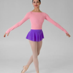 Gymo Dancewear Warm Up Üst Woolie Junior Pembe
