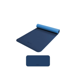 Gymo Ekolojik 6mm TPE Yoga Matı Pilates Minderi Diz Dirsek Koruyucu Matlı Set Mavi