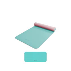 Gymo Ekolojik 6mm TPE Yoga Matı Pilates Minderi Diz Dirsek Koruyucu Matlı Set Nane Yeşili