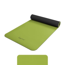 Gymo Ekolojik 6mm TPE Yoga Matı Pilates Minderi Diz Dirsek Koruyucu Matlı Set Yeşil