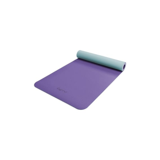 Gymo Ekolojik 6mm TPE Yoga Matı Pilates Minderi Lila Nane Yeşili