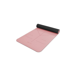 Gymo Hizalamalı 6mm TPE Yoga Matı Pilates Minderi Scarlet