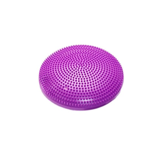 Gymo Pompalı Denge Yastığı Balance Disk Denge Pedi 33cm Mor