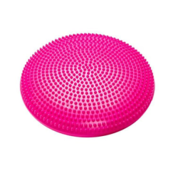 Gymo Pompalı Denge Yastığı Balance Disk Denge Pedi 33cm Pembe