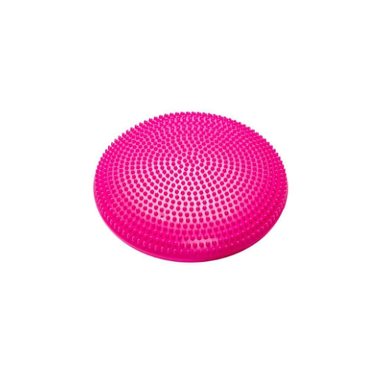 Gymo Pompalı Denge Yastığı Balance Disk Denge Pedi 33cm Pembe