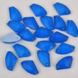 Gymo Premium Dikme Kristal AX Shape 9*14mm N03 Sapphire Neon 45 Ad.