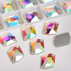 Gymo Premium Dikme Kristal Cosmic 9*12mm Crystal AB 48 Ad.