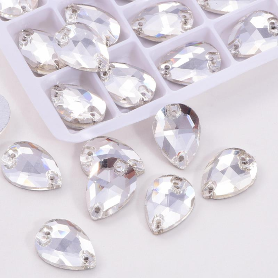 Gymo Premium Dikme Kristal Teardrop 13*18mm Crystal 20 Ad.