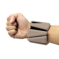 Gymo Pro Series Ayarlanabilir Silikon Bilek Ağırlığı 2x1kg Üçgen Toprak