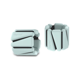 Gymo Pro Series Ayarlanabilir Silikon Bilek Ağırlığı 2x500gr Üçgen Nane Yeşili