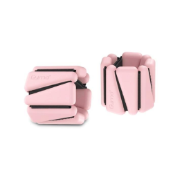 Gymo Pro Series Ayarlanabilir Silikon Bilek Ağırlığı 2x500gr Üçgen Pembe