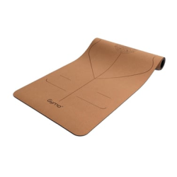 Gymo Pro Series Hizalamalı 5mm Doğal Mantar Cork Yoga Matı Pilates Minderi