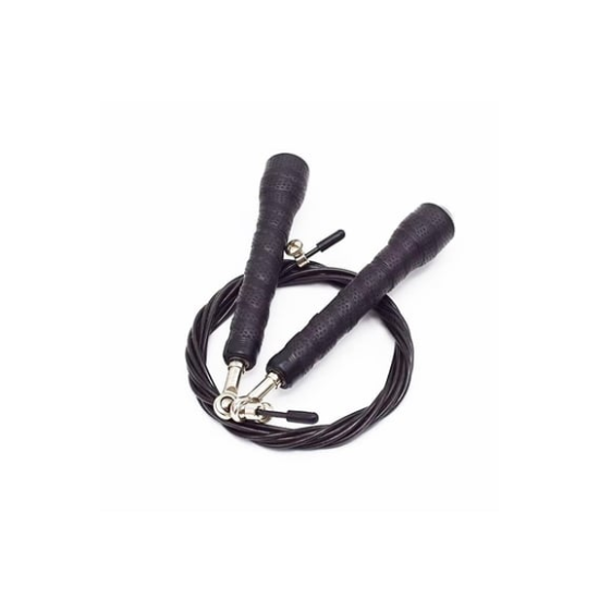 Gymo Pro Series Kaydırmaz Saplı Egzersiz Antrenman Atlama İpi Siyah