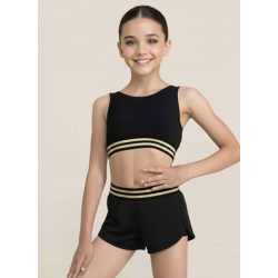 Gymo Sports Black Line Büstiyer Siyah