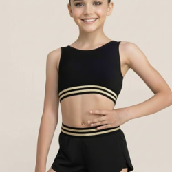 Gymo Sports Black Line Büstiyer Siyah