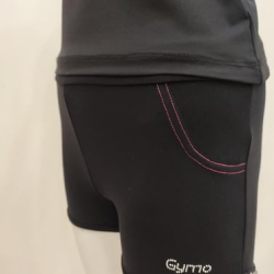 Gymo Sports Pembe Dikişli Taşlı Şort