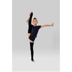 Gymo Sports Polyamid T-Shirt Mia Siyah