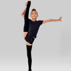 Gymo Sports Polyamid T-Shirt Mia Siyah