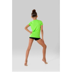 Gymo Sports Siyah Biyeli Taşlı Şort