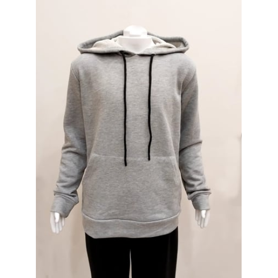 Gymo Sweatshirt Kapüşonlu Gri