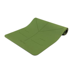 Gymo UltraGrip Hizalamalı 6mm TPE Yoga Matı Pilates Minderi Yeşil