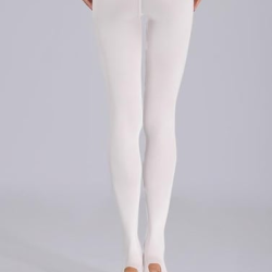 Pridance 514C Bale Çorabı Beyaz