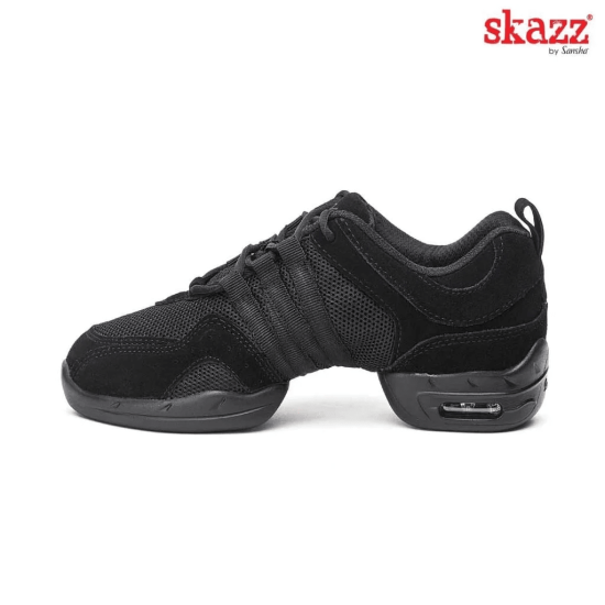 SANSHA Sneaker P22LS Tutto Nero Street Jazz